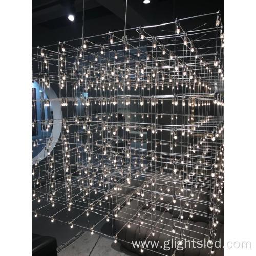 New Product Modern Design Stainless Steel Chandelier Light